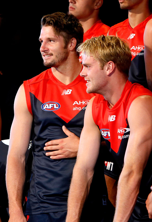 AFL 2016 Media - Melbourne Team Photo Day Jesse Hogan is a key part of Melbourne's planned resurgence - ${keywords}